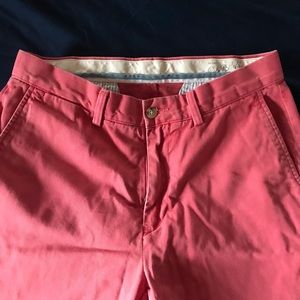 Polo Men’s Classic Fit Pants 30x30 Salmon Red/Pink
